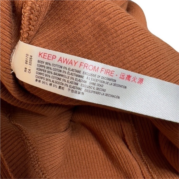 Intimately Free People Ribbed Brown Tank Top - Picture 5 of 6